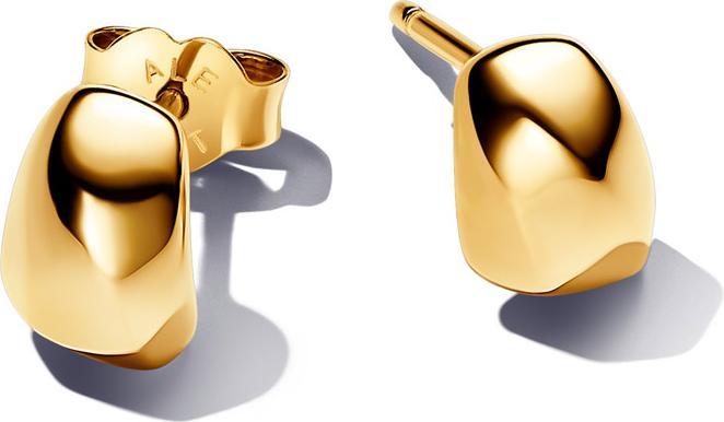 Image du produit Pandora Boucles d'oreilles de forme organique (Métal doré en 14K)