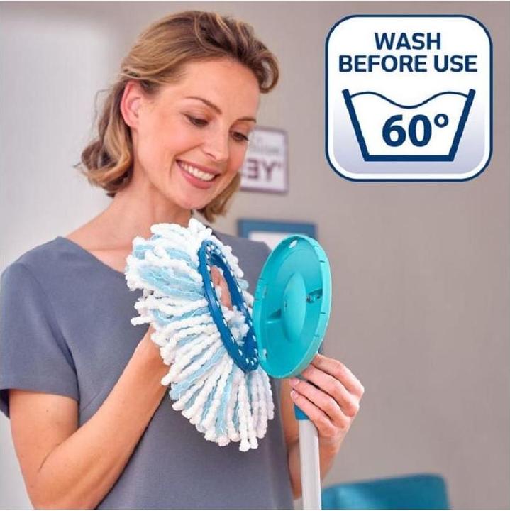 Produktbild Leifheit Ersatzkopf Clean Twist Disc Mop microduo (1 Stk.)