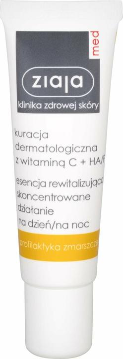 Actual product image Ziaja Dermatological Treatment Revitalising Day And Night Essence - Daily Face Cream (30 ml, 24h cream)