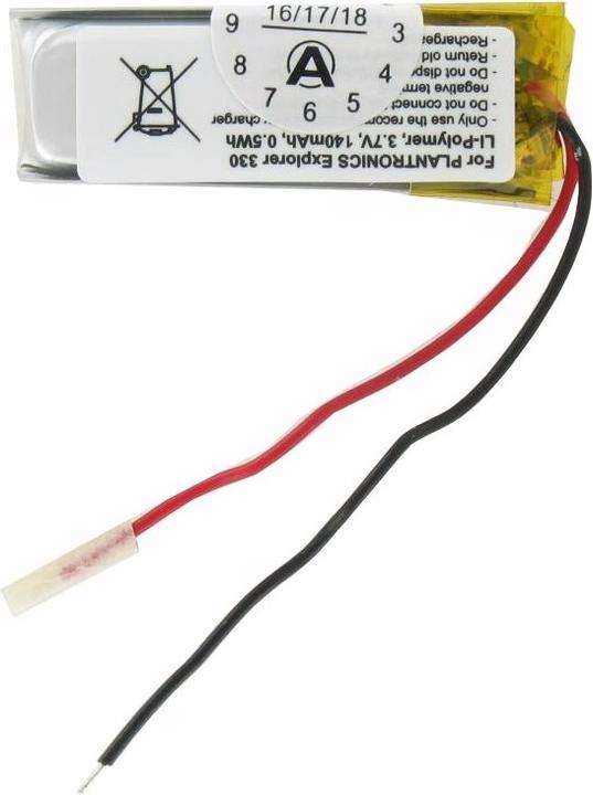 Actual product image Poly Akku Explorer 330, 340, 350, 360, 370, 390,395 Nachbau für 70868-01, 73366-01, PA-PL002 (Explorer 330, Explorer 320, PA-PL002)