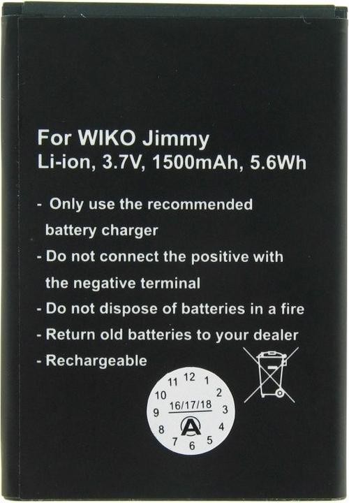 Actual product image Wiko Battery Jimmy battery S4300AE, S104-P26000-000 (Rechargeable battery, Jimmy)