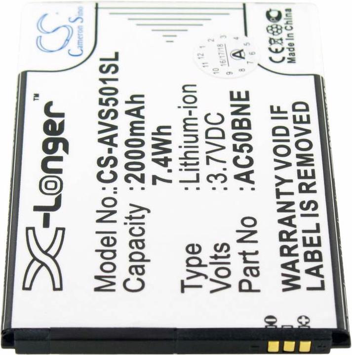 Produktbild AccuCell Akku für den Archos 50b Neon, AC50BNE Akku Neon 50b