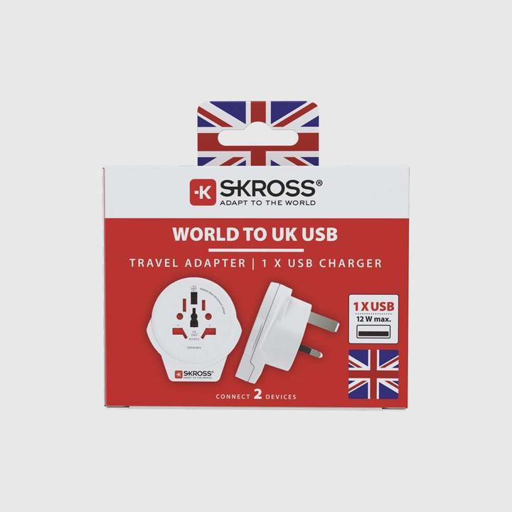 Actual product image Skross Country World to UK USB