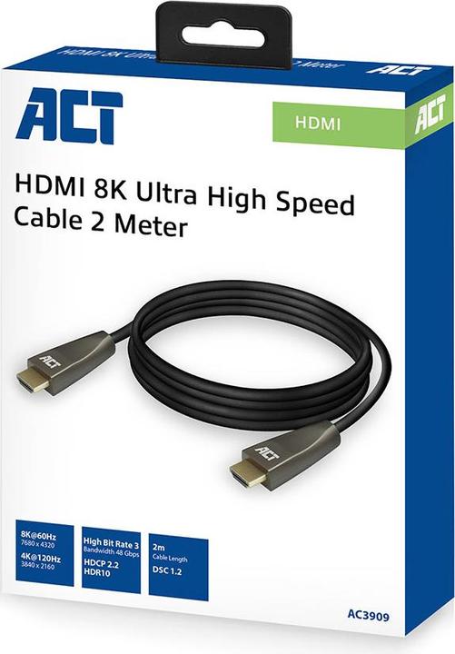 Actual product image HDMI (Type A) - HDMI (Type A) (2 m, HDMI)