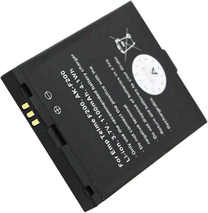 Actual product image AccuCell Battery for Emporia AK-F200, Emporia Flip Telme F210
