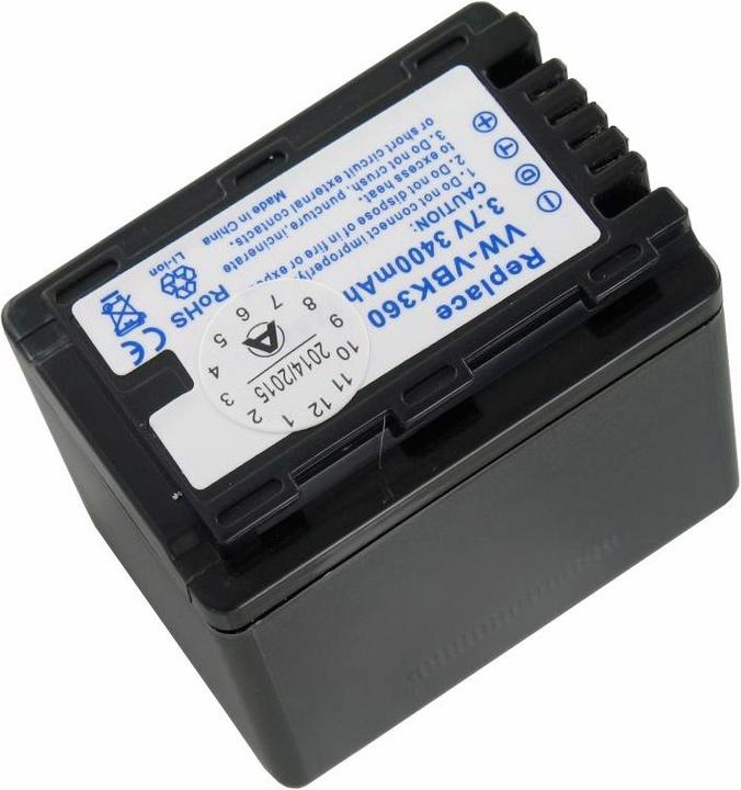Produktbild Panasonic Akku VW-VBK360, VW-VBK180 (Kamera Akku)