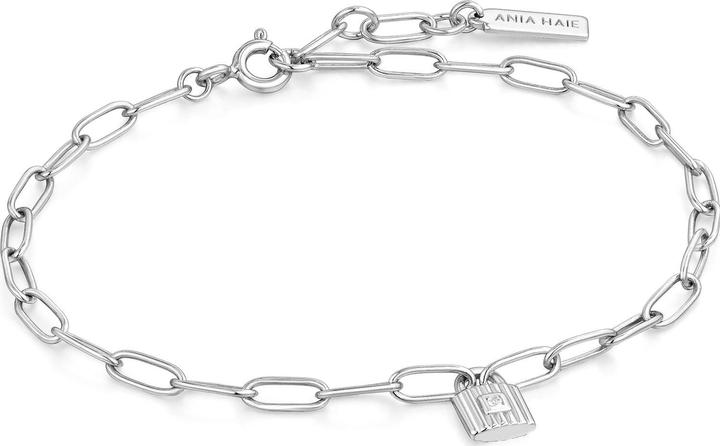 Produktbild Ania Haie Silver Chunky Padlock Armband (18.50 cm, 925er Silber)
