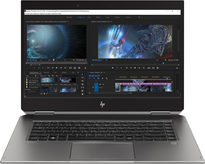 Produktbild HP Zbook Studio x360 G5 (15.60", Intel Core i7-9750H, 32 GB, 1000 GB, CH)