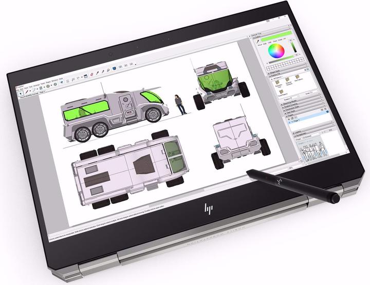 Produktbild HP Zbook Studio x360 G5 (15.60", Intel Core i7-9750H, 32 GB, 1000 GB, CH)
