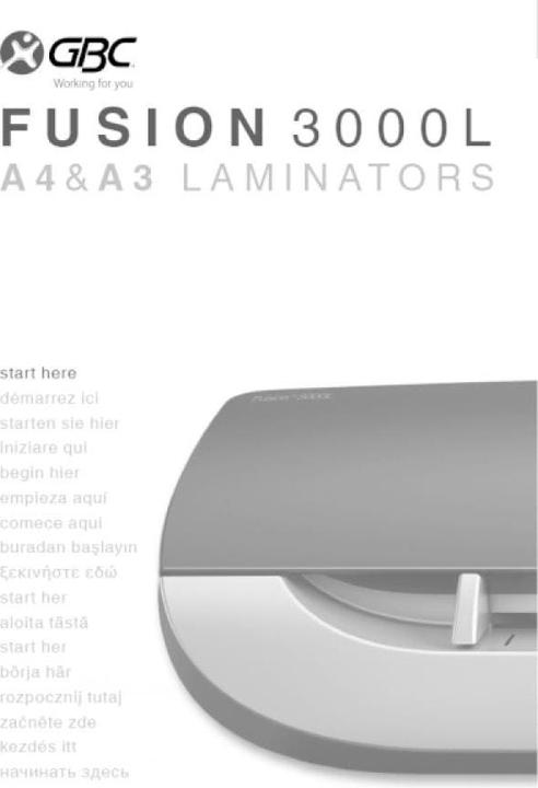 Image du produit GBC Fusion 3000L (75 - 125 µm, A3)