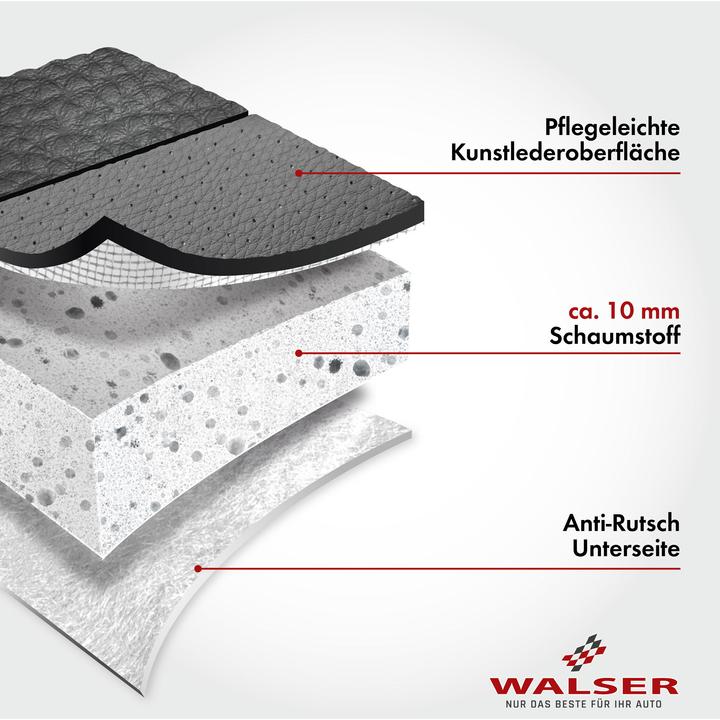 Produktbild Walser PKW Sitzauflage Lewis, Auto-Sitzaufleger schwarz
