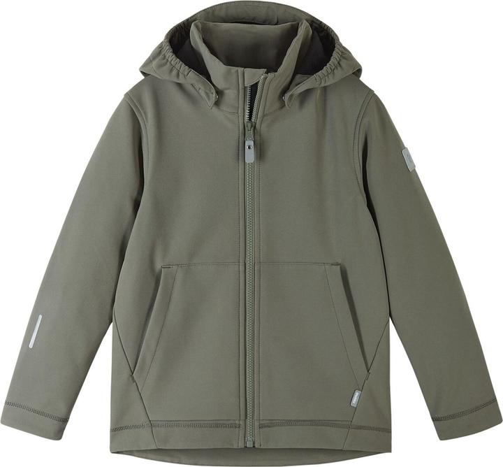 Reima tec Kinder Softshelljacke Koivula Greyish