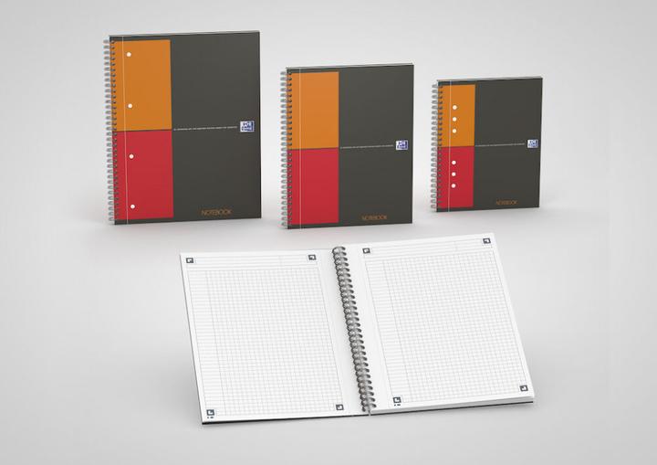 Image du produit Oxford Carnet international (B5, Quadrillé, Couverture souple)