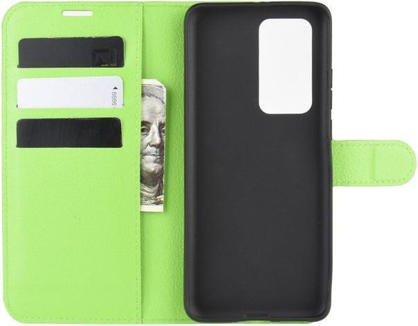 Actual product image MU Classic Litchi Leather Bookcover Series (Huawei P40 Pro+)