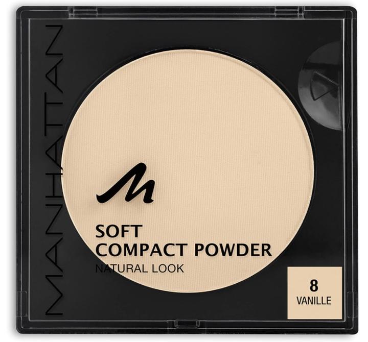 Actual product image Manhattan Cosmetics Soft Compact Powder No 8 (8)