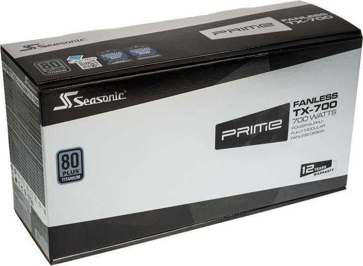 Actual product image Seasonic PRIME Fanless TX 700 (700 W)