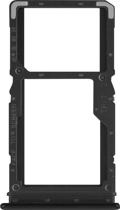 Immagine prodotto Clappio 1x SIM + 1x supporto per scheda Micro-SD pezzo di ricambio per Xiaomi Redmi Note 7 - Nero (Xiaomi Redmi Note 7)