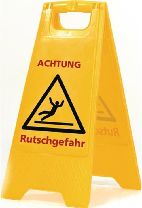 Sprintus Warnschild Rutschgefahr