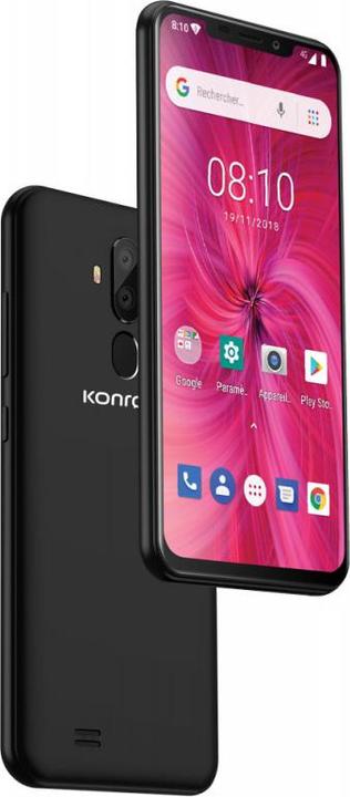 Actual product image Konrow Easy 62 - Android 8.1 - 4G - Écran 6.2" - Double Sim - 16Go, 1Go RAM - Noir (16 GB, Noir, 6.20")