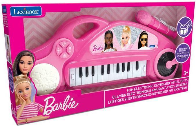 Produktbild Lexibook Barbie - Electronic Keyboard w. Mic (32 keys) (K704BB)