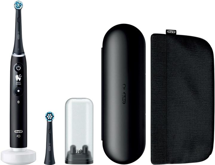 Oral-B Elektrische Zahnbürste iO Series6 Black Lava (Oszillierende Zahnbürste)