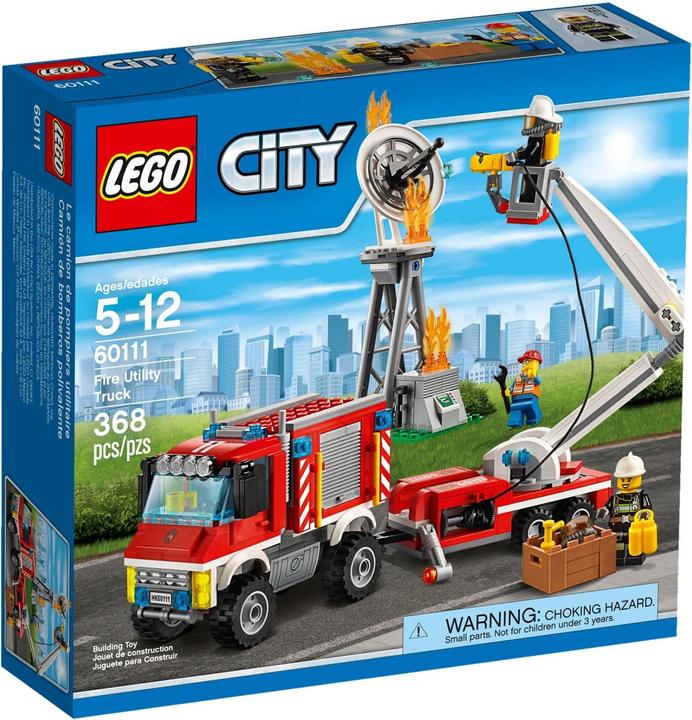 Image du produit LEGO Le camion d'intervention des pompiers (60111, LEGO City)