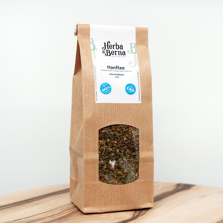 Image du produit Herba di Berna Thé au chanvre (50 g)