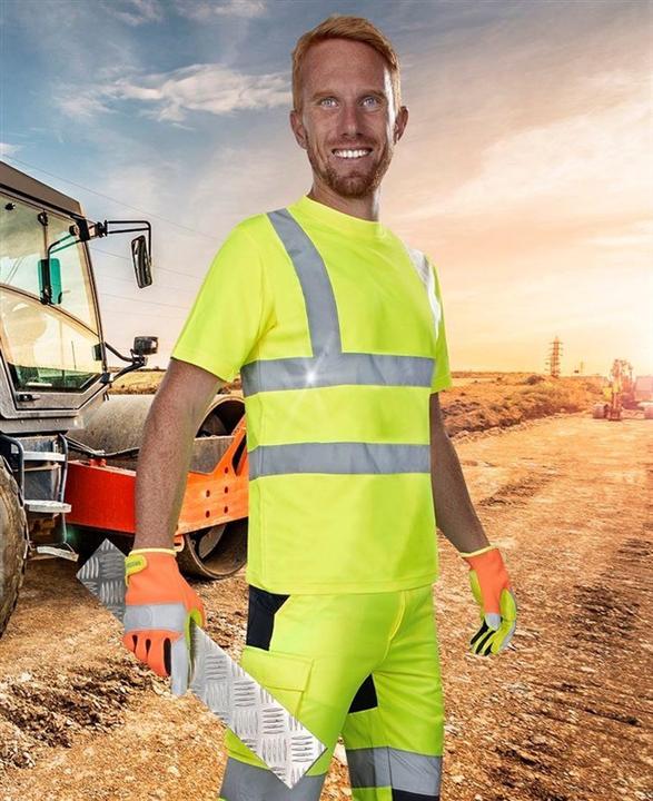 Image du produit Ardon T-SHIRT HI-VIZ REF101 JAUNE M (M)