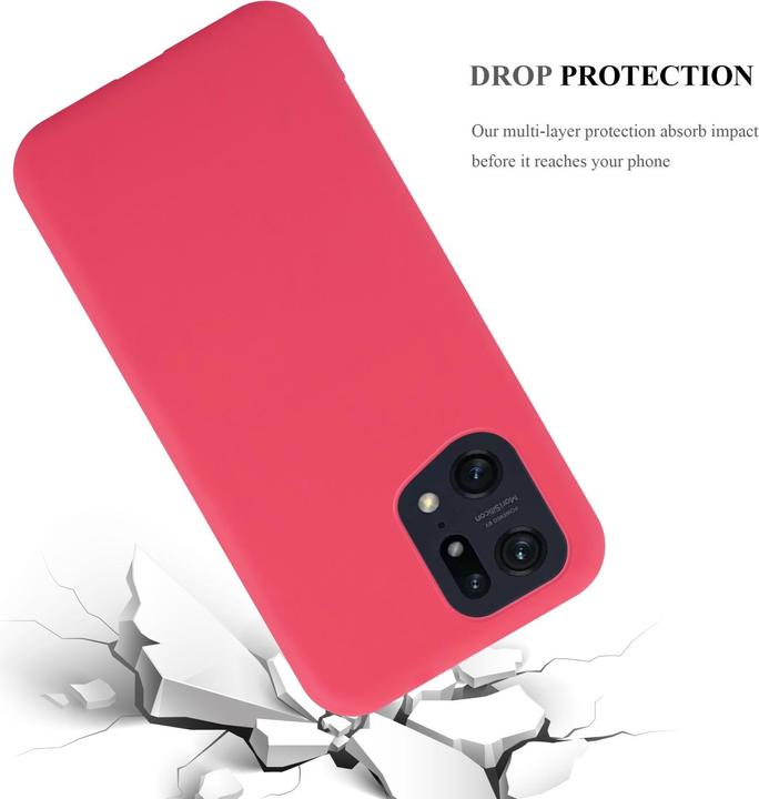 Image du produit Cadorabo TPU Candy Housse pour Oppo FIND X5 PRO (Oppo Find X5 Pro)