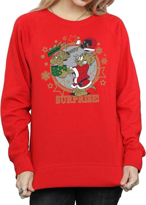 Produktbild Tom & Jerry Christmas Surprise Sweatshirt (S)