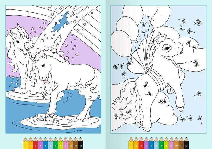Produktbild Ravensburger Malen nach Zahlen: Zauberponys