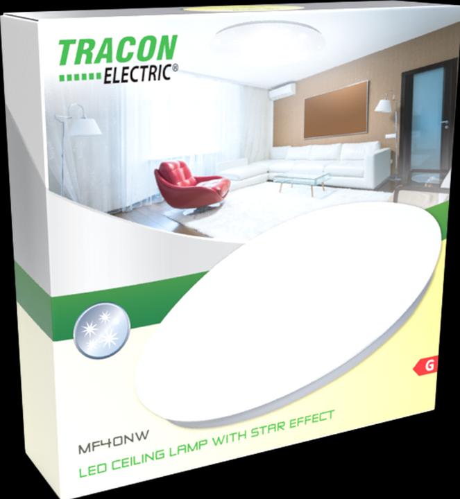 Produktbild Tracon LED Wandleuchte mit Sterneffekt (1100 lm)