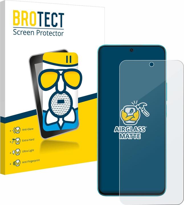 Produktbild BROTECT AirGlass Panzerglasfolie Matt (1 Stück, Honor X8a)