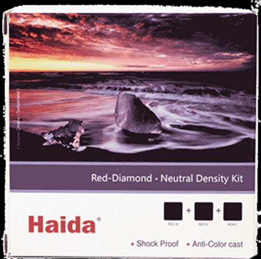Immagine prodotto Haida ND Filter Steckfilter Set 100 mm 1.8 3.0 4.5 (100 mm, Filtri graduati grigi)