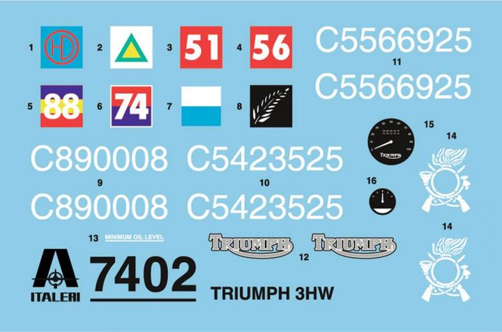 Produktbild Tamiya 1:9 Triumph