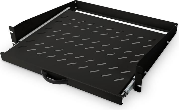 Digitus Extendible Shelf for fixed mounting on front 483 mm (19") profile rails