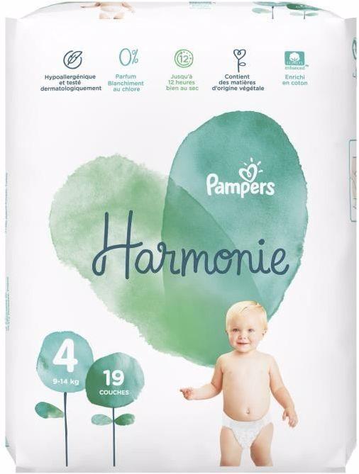 Image du produit Pampers Harmonie (Taille 4, Pack, 19 pièce(s))