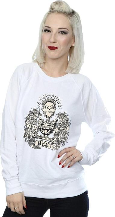 Actual product image Disney Womens/Ladies Coco Mama Knows Best Sweatshirt (M)