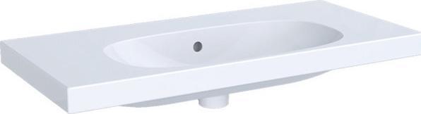 Produktbild Geberit Keramag Acanto Waschtisch Compact 500634, ohne Hahnloch, mit Überlauf, 900x420mm (502 mm, 900 mm)