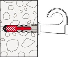 Produktbild Fischer EasyHook Round 8 DuoPower (25 Stk.)