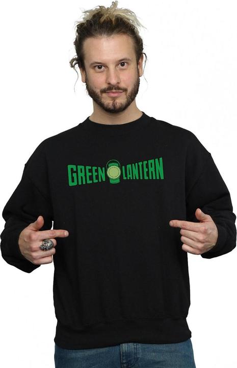 Image du produit - Sweat GREEN LANTERN TEXT LOGO - Homme (S)