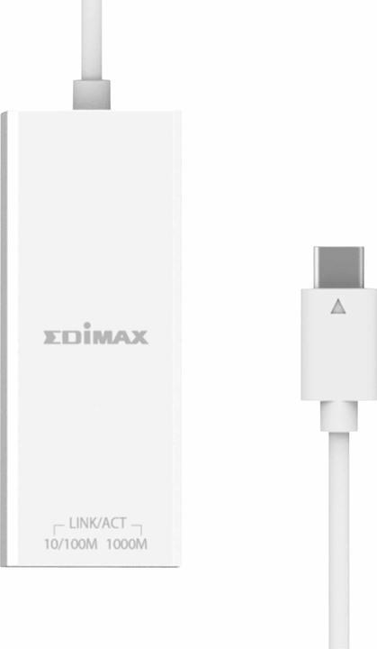 Actual product image edimax USB 3.2 Type C -> Gigabit Ethernet Adapter (USB 3.2, RJ45 (1x))