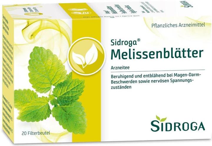 Image du produit Sidroga Thé de feuilles de mélisse, sachets