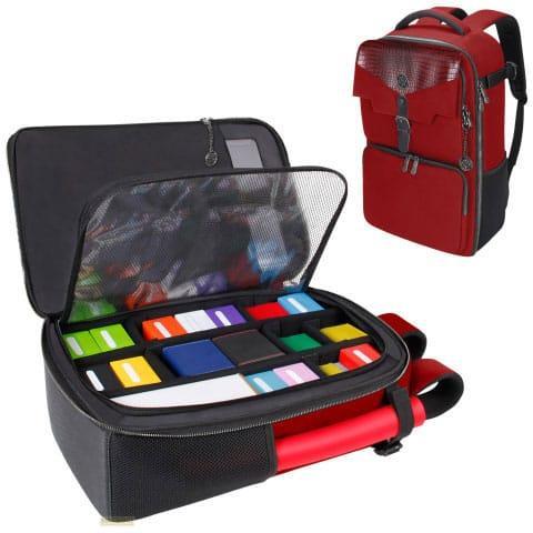 Image du produit Enhance Tabletop Collector's Edition Card Storage Backpack Red Dragon Scales