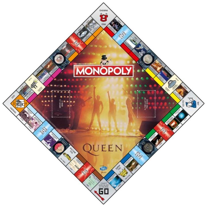 Image du produit Winning Moves Monopoly Queen (groupe de rock) anglais (Anglais)