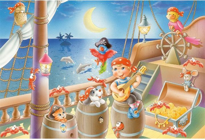 Image du produit Schmidt Spiele Bande de pirates 3x48 pièces (144 pièces)