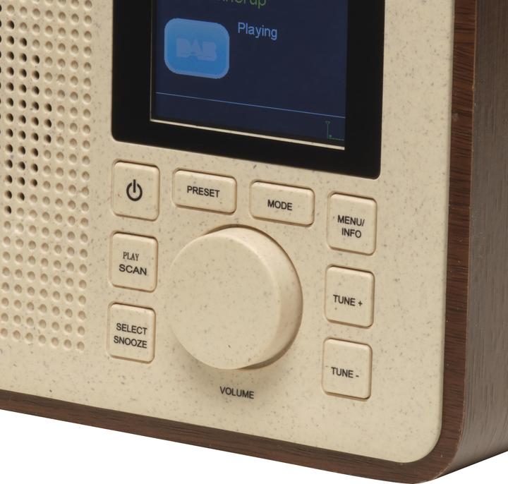 Actual product image Denver DAB-60DW Greenline (DAB+, FM, Bluetooth)