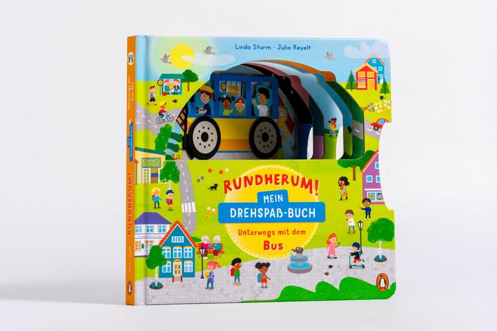 Actual product image All around! My fun book - On the road with the bus (German)