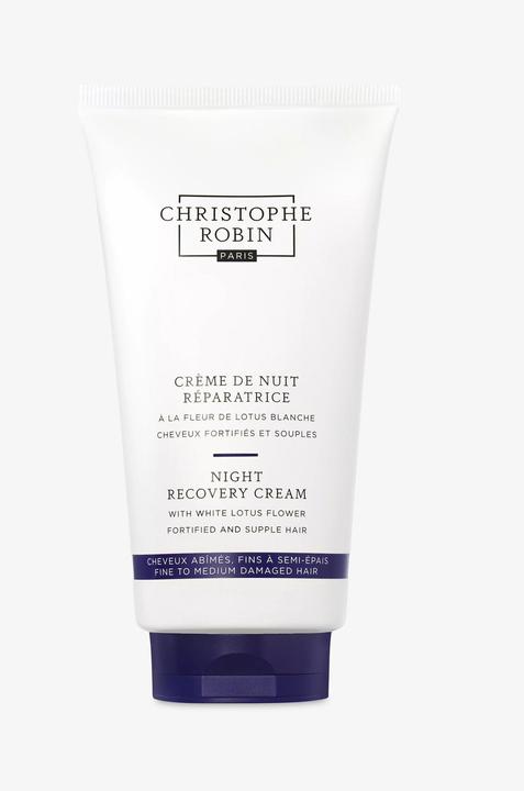 Immagine prodotto Christophe Robin Crema riparatrice per capelli per la notte con foglia di loto bianco (150 ml)