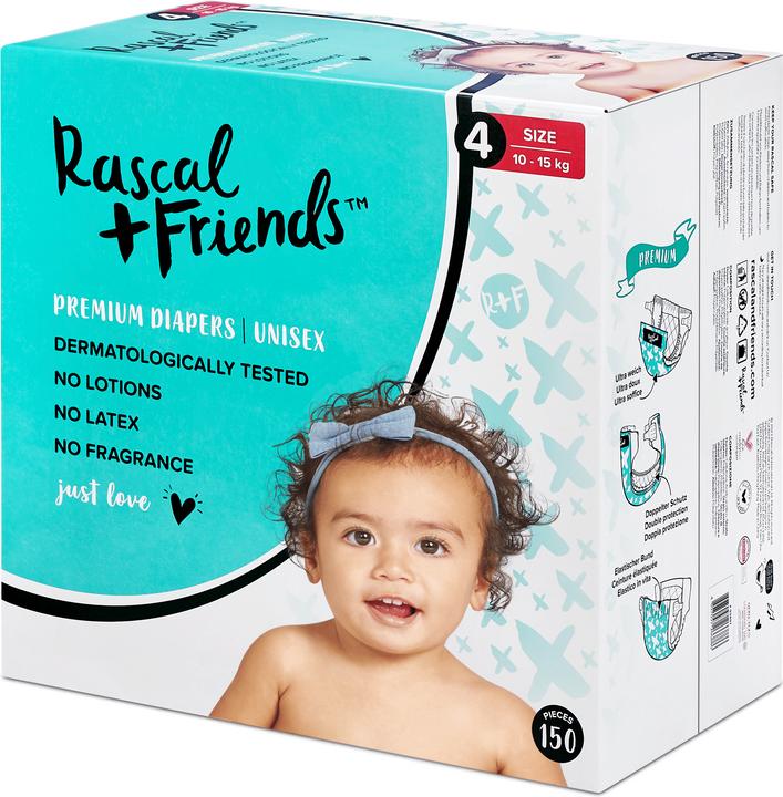 Immagine prodotto Rascal+Friends Toddler Monthly Box (Dimensione 4, Pacco mensile, 150 Pezzo/i)